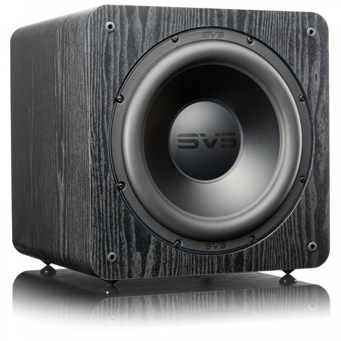 SVS SB-2000 PRO 12-Inch Sealed Box Subwoofer with Sledge STA-550D Amp BLACK ASH - Open Box - Click Image to Close