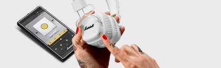 Description image for Marshall MAJOR II On-Ear Bluetooth Headphones CREAM