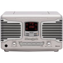 Teac SL-D800BT Wireless Bluetooth Vintage Retro Radio SILVER