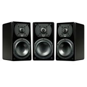 SVS Prime Satellite 3-Pack Bookshelf Speakers PIANO GLOSS BLACK
