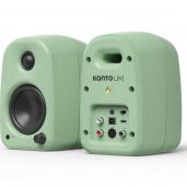 Kanto Audio UKI Powered Desktop Speakers (Pair) SAGE GREEN
