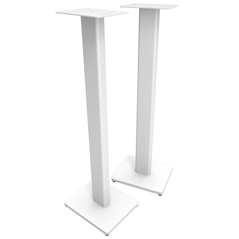 Kanto ST34 34-Inch Universal Bookshelf Speaker Floor Stands (Pair) WHITE