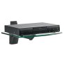 OmniMount ECS-B Wall Shelf with Pivoting Arm -Max 30 lbs -Black