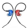 FiiO FA1 Single Balanced Armature In-Ear Monitor with Detachable MMCX Cable RED/BLUE