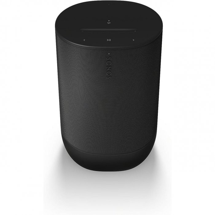 Sonos Move 2 Battery Powered Portable Speaker BLACK - Click Image to Close