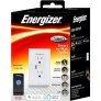 Energizer Connect EWO31001WHT In-Wall Smart Outlet W/USB Port WHITE