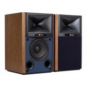 JBL 4305P Powered Bookshelf Loudspeaker System WALNUT