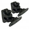 B-Tech BT332 Universal Swivel Wall Mounts for Speakers w 1/4" Compatibility (Pair) BLACK