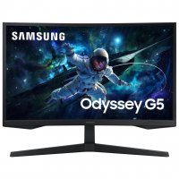 Samsung LS27CG550ENXZA 27-Inch Odyssey G5 QHD 165Hz 1ms HDR10 Curved Gaming Monitor