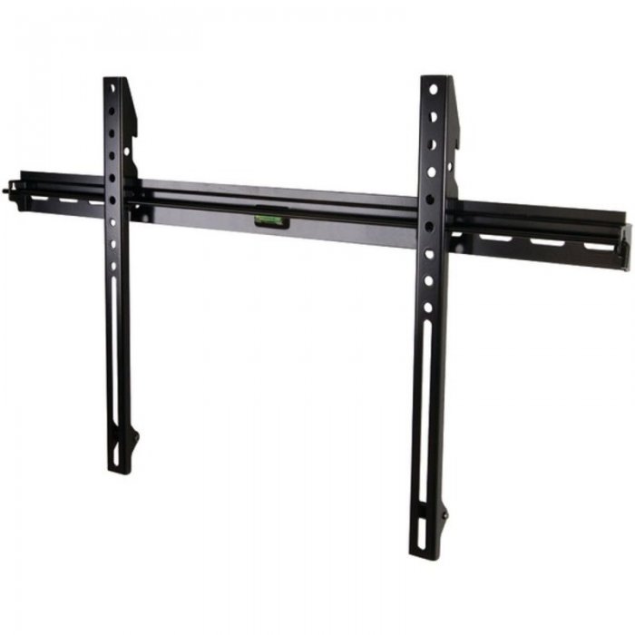 OmniMount OC150F Large Fixed Panel Mount -Max 80 Inch & 150 lbs -Black - Click Image to Close
