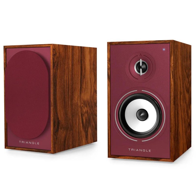 Triangle Borea BR02 CONNECT Powered Bookshelf Speakers BURGUNDY