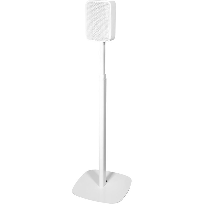Bluesound FS231 Adjustable Floor Speaker Stand for PULSE M and PULSE FLEX WHITE