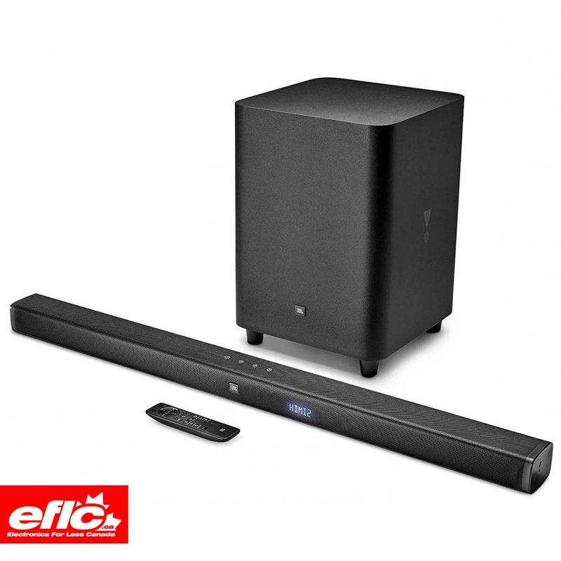 JBL Bar 3.1 Home Theater System w Bluetooth Soundbar and Wireless