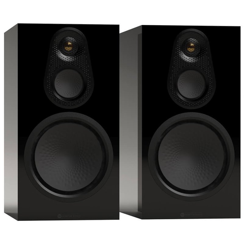 Monitor Audio Silver 100 8G 3-Way Bookshelf Speakers (Pair) HIGH GLOSS BLACK