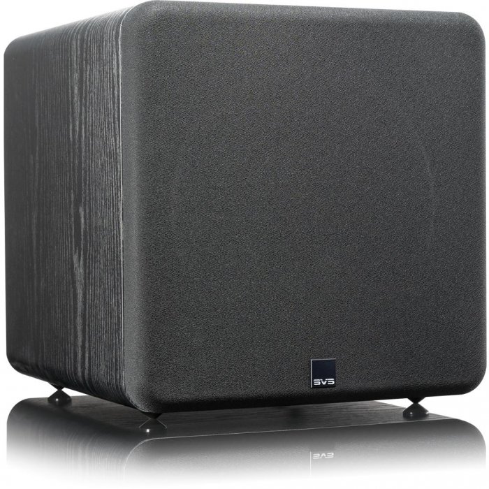 SVS SB-2000 PRO 12-Inch Sealed Box Subwoofer with Sledge STA-550D Amp BLACK ASH - Open Box - Click Image to Close