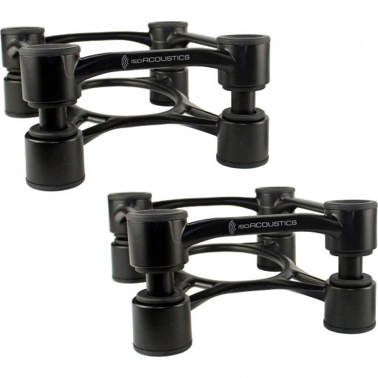 IsoAcoustics Aperta Speaker Stands BLACK (Pair)