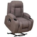 Home Touch HTD-LC7027 Dual Motor Power Cup Holders Recline and Leg Raise Lift chair BROWN