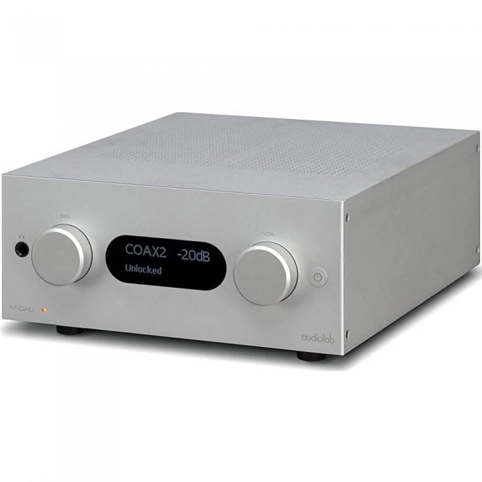 Audiolab M-DAC+ Digital to Analog Converter SILVER - Click Image to Close