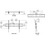 UltraLink Mount ULT8X4 Extra-Large Low Profile Tilt TV Mount for 65-Inch to 90-Inch TVs