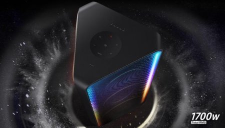 Description image for Samsung MX-ST90B Sound Tower 1700W Wireless Party Speaker BLACK
