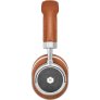 Master & Dynamic MW50+ Wireless Bluetooth 2-in-1 On Over-Ear Headphones BROWN SILVER