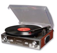 Crosley CR6005A Tech Series Turntable & AM/FM Radio