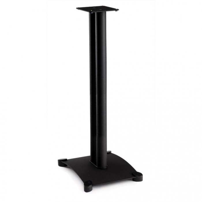 Sanus Steel Series 34-Inch Speaker Stand for Medium Bookshelf Speakers (Pair) BLACK - Click Image to Close