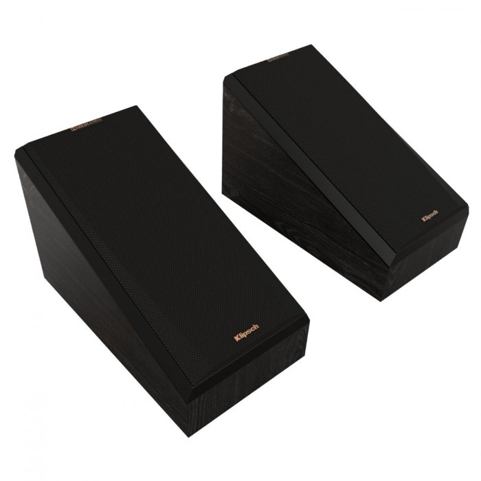 Klipsch RP-500SA II 5" Two-Way Dolby Atmos Surround Speakers BLACK - Click Image to Close