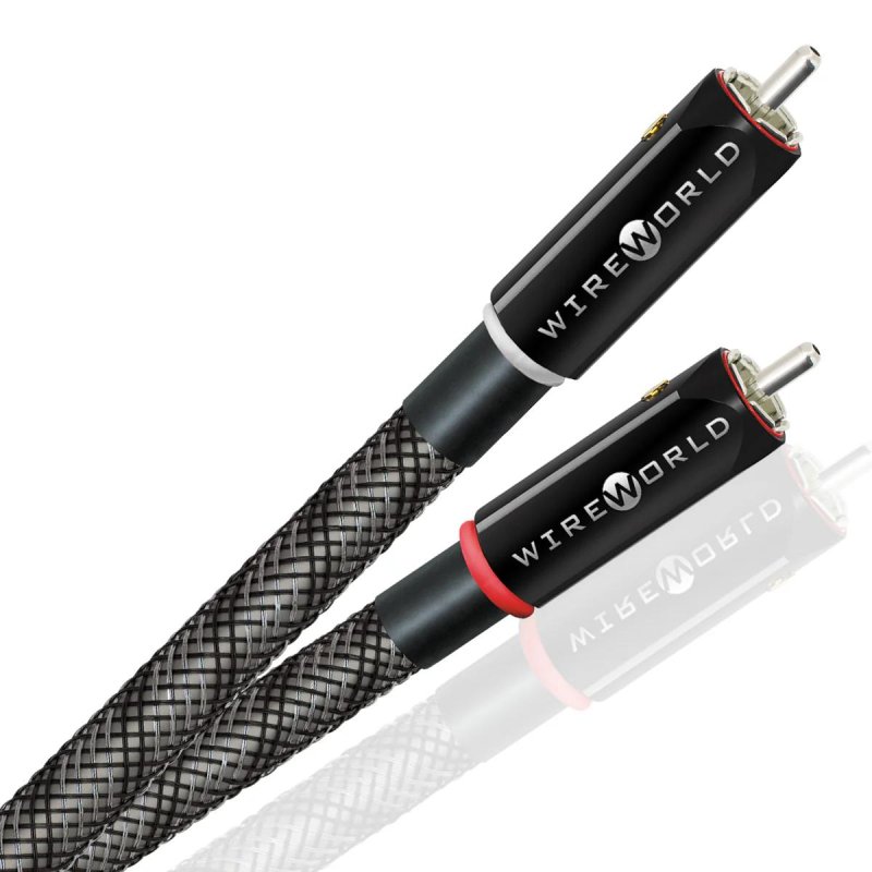 Wireworld SEI10 Silver Eclipse 10 Audio Interconnect Cable 2.4ft (0.75M)