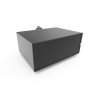 Kanto MK-MC Media Cabinet for MKX MKH & MKS Series Carts BLACK