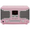 Teac SL-D800BT Wireless Bluetooth Vintage Retro Radio PINK