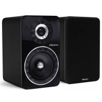 Elipson Prestige Facet 6B Prestige Bookshelf Speaker (Pair) BLACK - Open Box