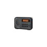 Sangean PR-D18BK AM/FM/Clock Portable Digital Radio BLACK