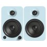 Kanto YU4GT 70W (RMS Power) Powered Speakers w/ Bluetooth & Preamp GLOSS TEAL - Open Box