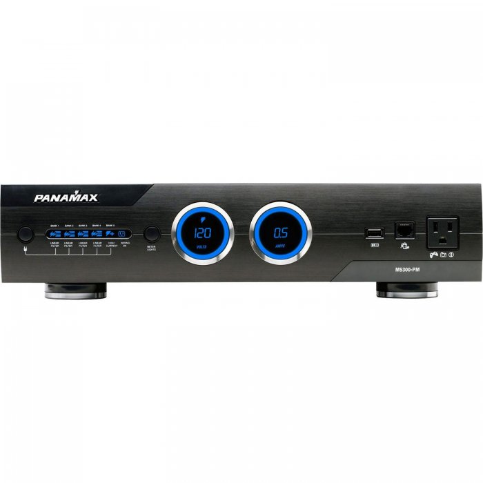 Panamax M5300-PM 11-Outlet Home Theater Power Conditioner BLACK - Click Image to Close