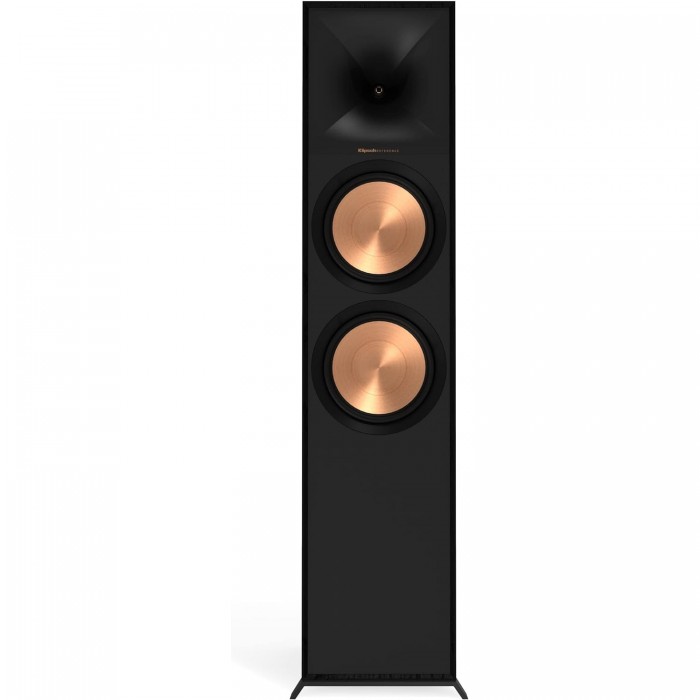 Klipsch R-800-F Reference Dual 8" Tower Speaker (Each) BLACK - Click Image to Close
