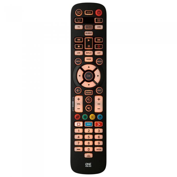 One for All URC3640 Essential 4-Device Universal Remote Control - Click Image to Close
