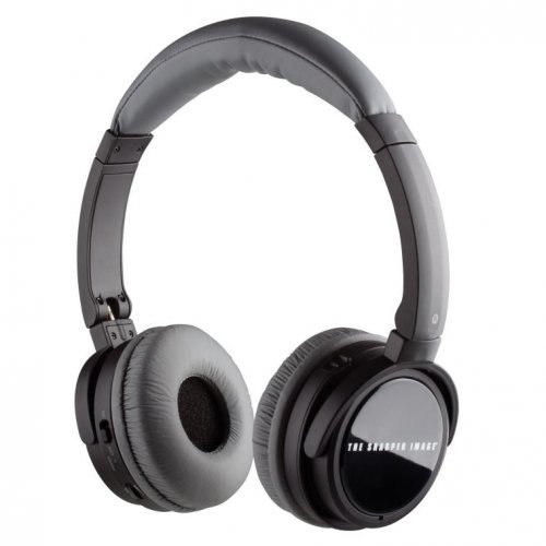 Sharper Image SNC201 Noise Cancelling Headphones BLACK