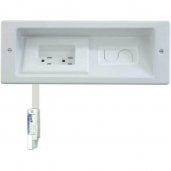 Sanus ELM806 In-Wall Cable Management System WHITE