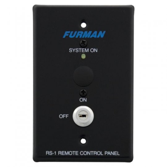 Furman RS-1 Key Switched Remote System Control Panel