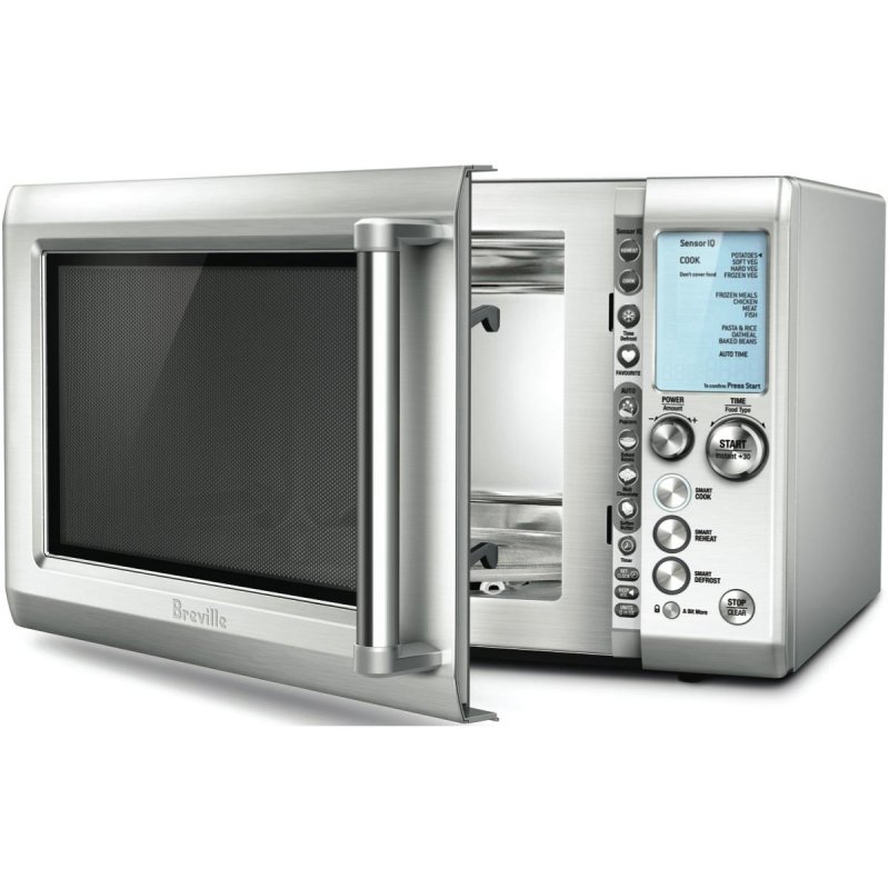 Breville 'The Quick Touch Crisp' Microwave w Integrated Crisper