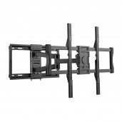 ErgoAV ERMMX1-01B Dual Arm Motion Mount for 49in to 90in TVs