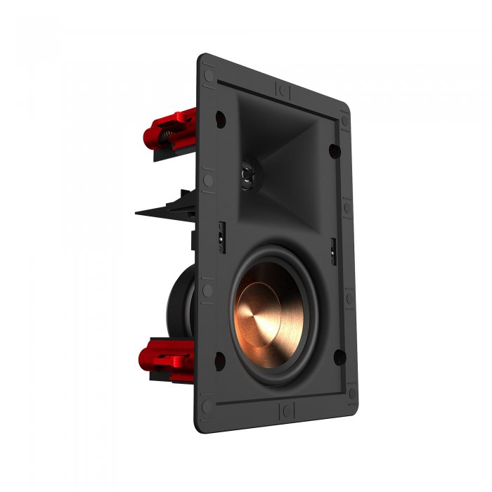 Klipsch PRO14RW In-Wall Speaker Dual 3.5" Injection Molded Graphite IMG Woofer - Click Image to Close