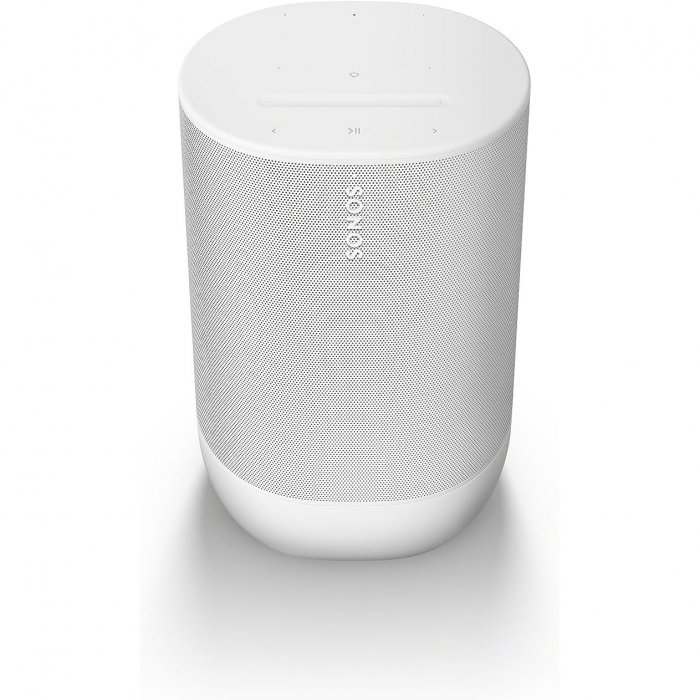 Sonos Move 2 Battery Powered Portable Speaker WHITE - Click Image to Close
