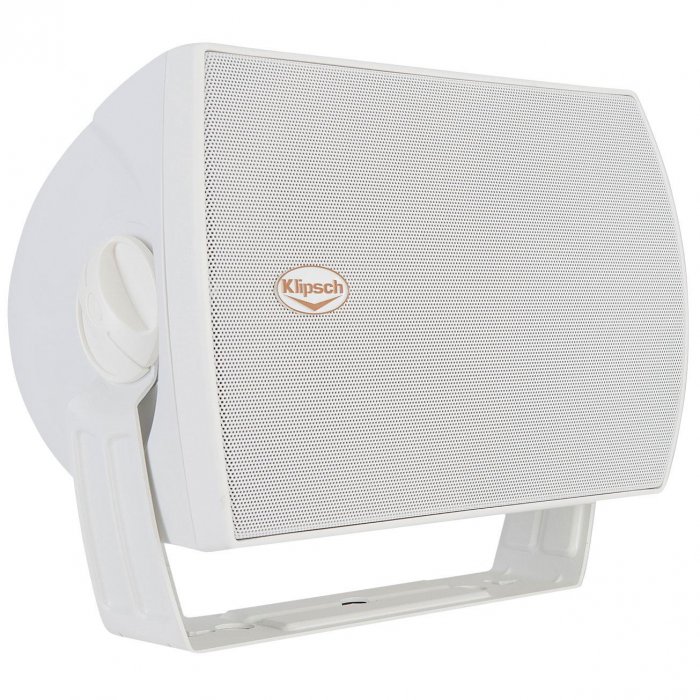 Klipsch CA525TW 5.25" Indoor Outdoor Surface Mount Speaker WHITE - Click Image to Close