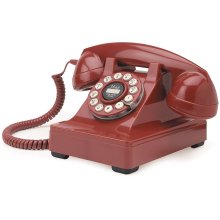 Crosley CR60-RD CR60 302 Desk Phone in Red