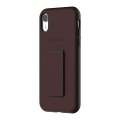 Handl HD-AP04PBML Inlay Case for iPhone XR - MERLOT PEBBLE