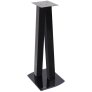 NorStone WALK 28.4 Inch Speaker Stands with Cable Management and Glass Base (Pair) BLACK