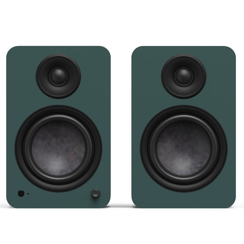 Kanto Living YU6 2nd Gen (2nd Gen) 200 W Powered Speakers System with Bluetooth 5.3 Phono Preamp USB-C GREEN