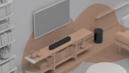 Description image for Sonos SUB MINI Wireless Compact Subwoofer with Big Bass BLACK